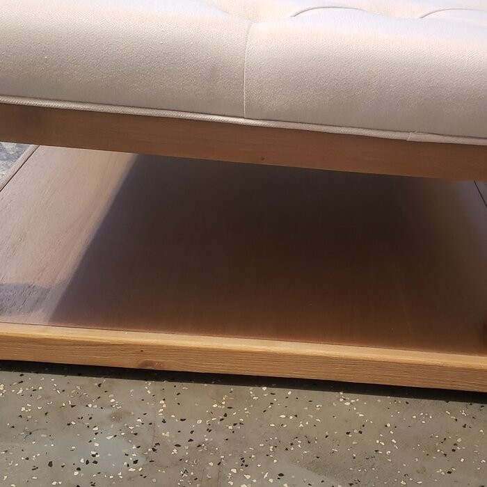Felty Floor Shelf 1 Coffee Table with Storage