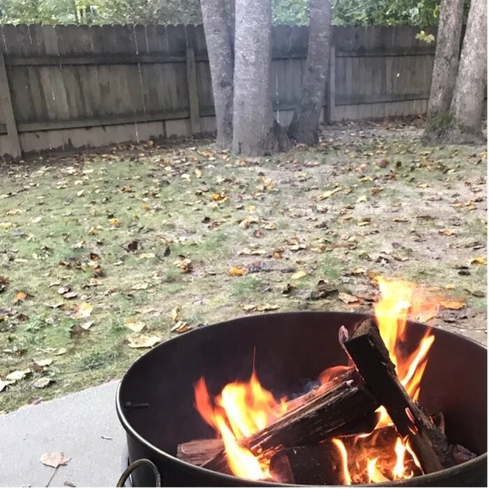 Flanigan 23'' H Steel Outdoor Fire Pit