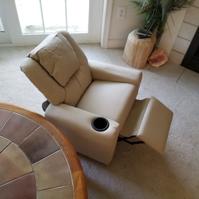 Forman Kids Recliner and Ottoman with Cup Holder