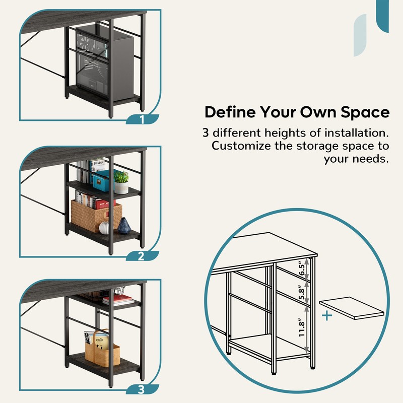 Fortson L-Shape Desk