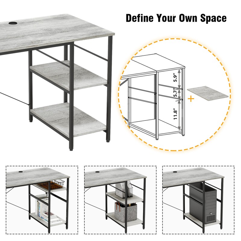 Fortson L-Shape Desk