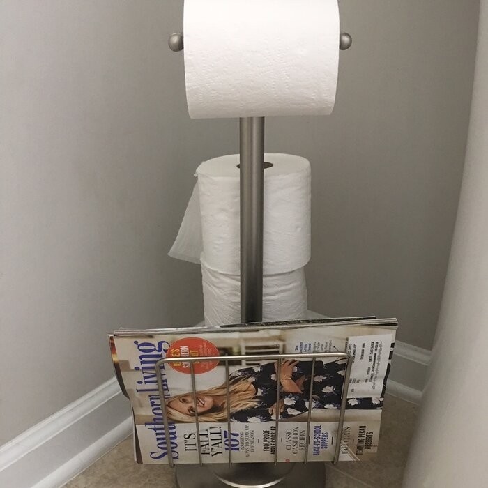 Free Standing Toilet Paper Holder