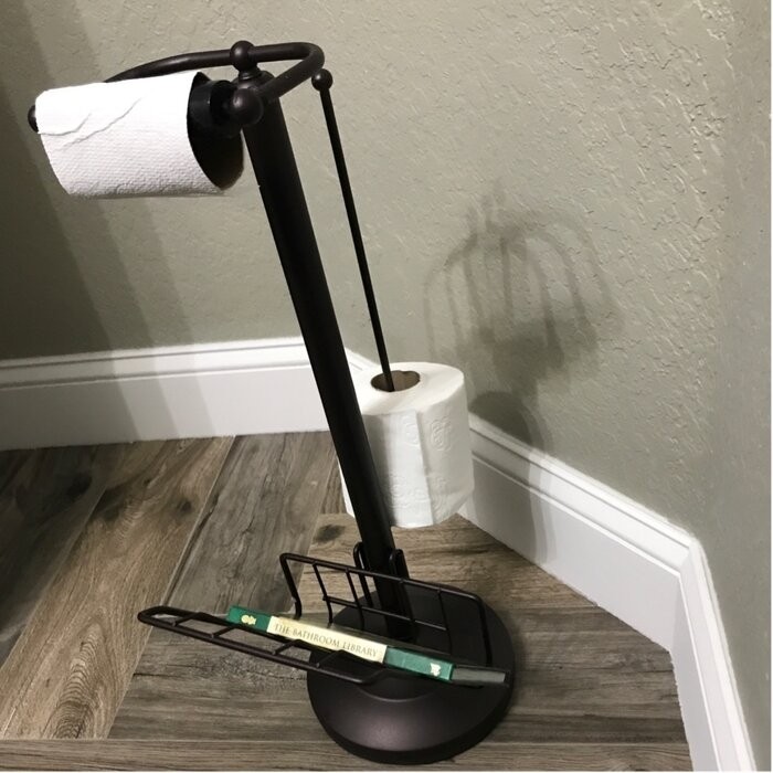 Free Standing Toilet Paper Holder