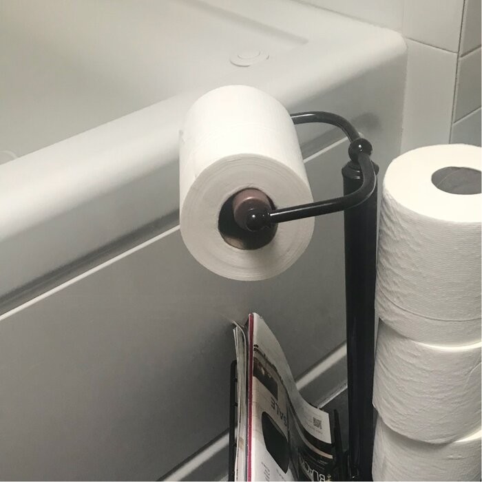 Free Standing Toilet Paper Holder