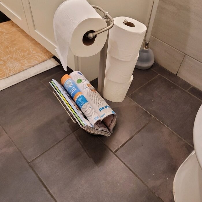 Free Standing Toilet Paper Holder