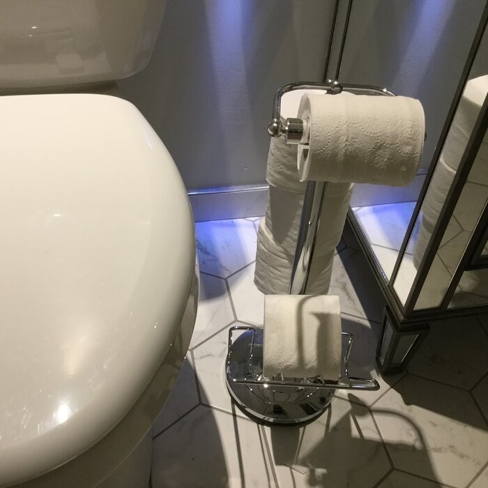 Free Standing Toilet Paper Holder