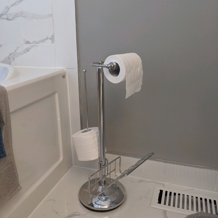 Free Standing Toilet Paper Holder