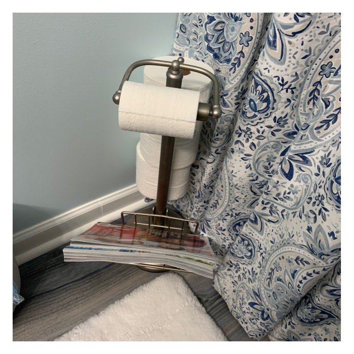 Free Standing Toilet Paper Holder