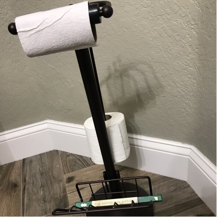 Free Standing Toilet Paper Holder