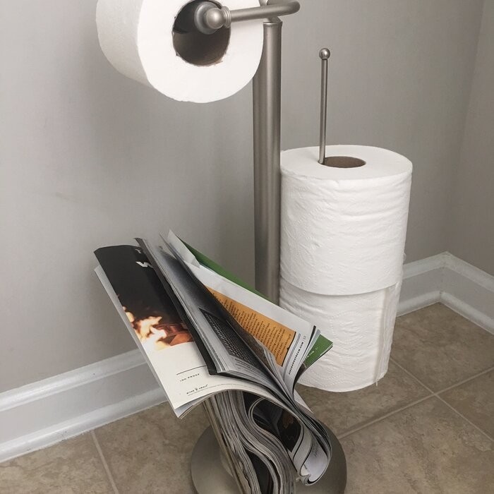 Free Standing Toilet Paper Holder
