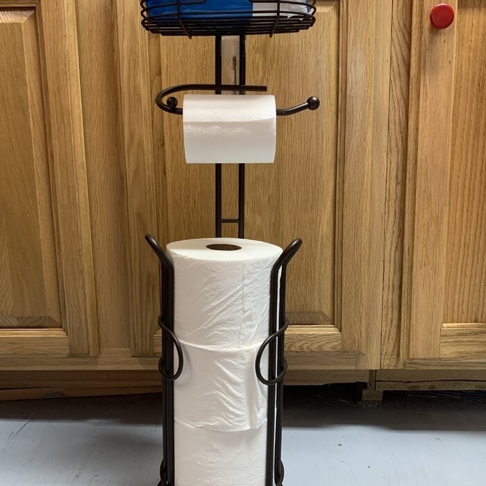 Freestanding Toilet Paper Holder