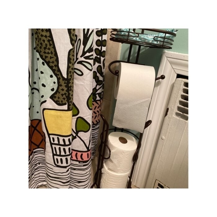 Freestanding Toilet Paper Holder