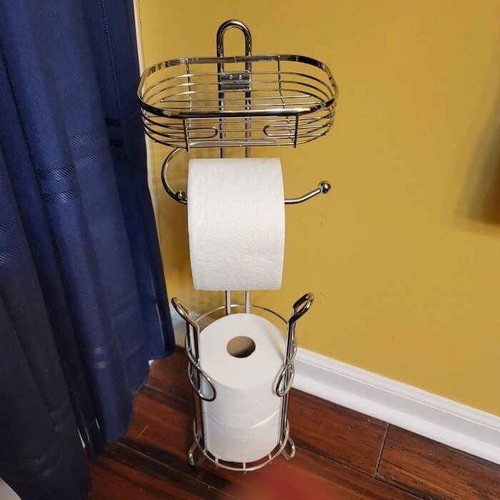 Freestanding Toilet Paper Holder
