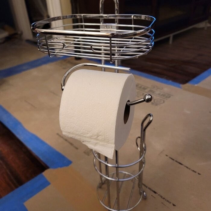 Freestanding Toilet Paper Holder