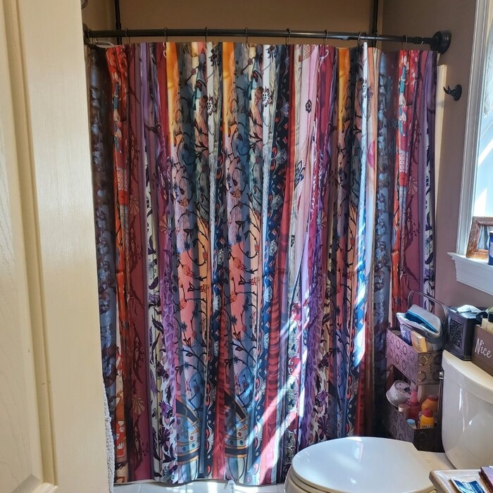 Frewsburg Floral Single Shower Curtain