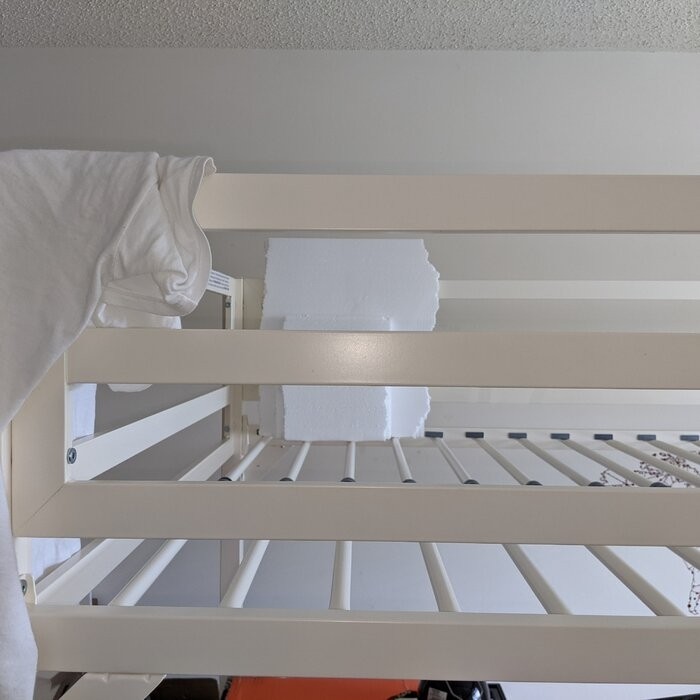 Furse Metal Loft Bed with Built-in-Desk by Isabelle & Max™