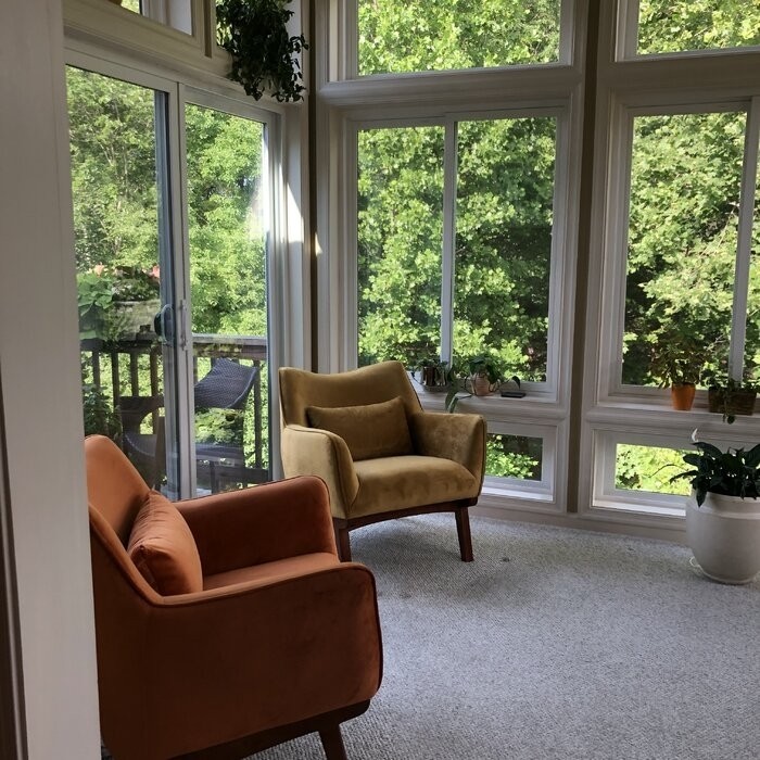 Gallien 30'' Wide Velvet Lounge Chair