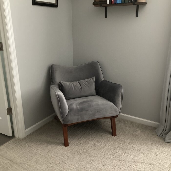 Gallien 30'' Wide Velvet Lounge Chair