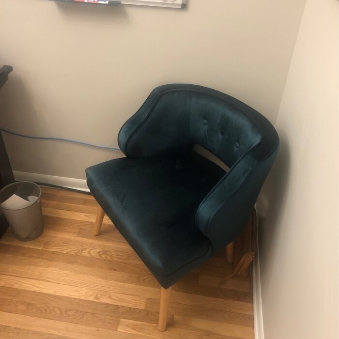 Gallien 30'' Wide Velvet Lounge Chair