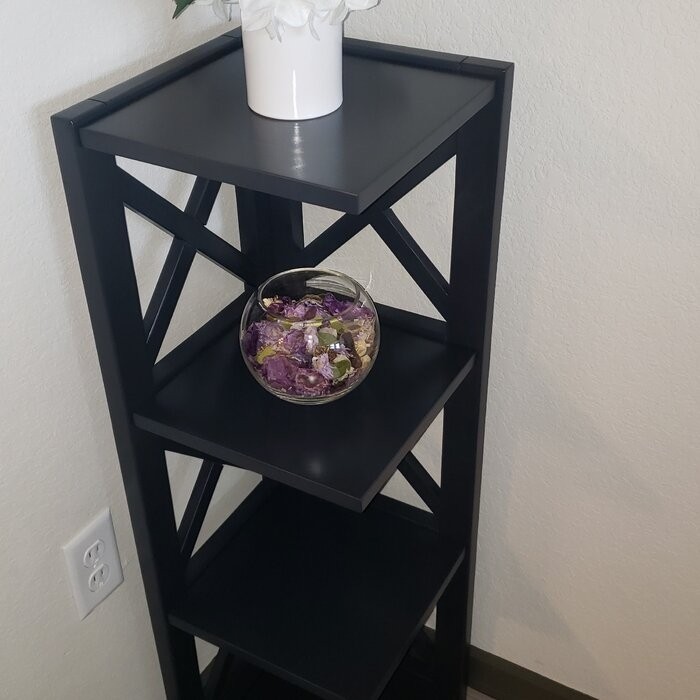 General Delivery 38.66'' H x 12.04'' W Corner Bookcase