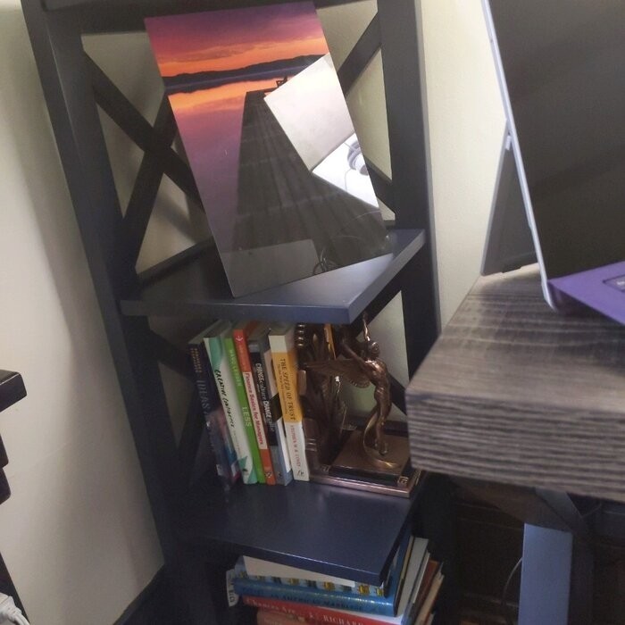 General Delivery 38.66'' H x 12.04'' W Corner Bookcase