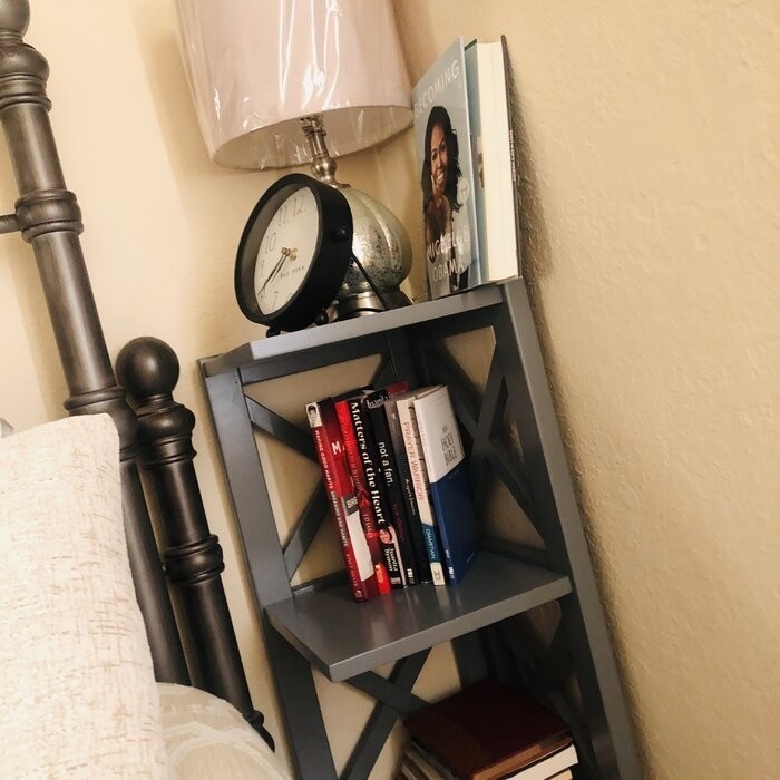 General Delivery 38.66'' H x 12.04'' W Corner Bookcase