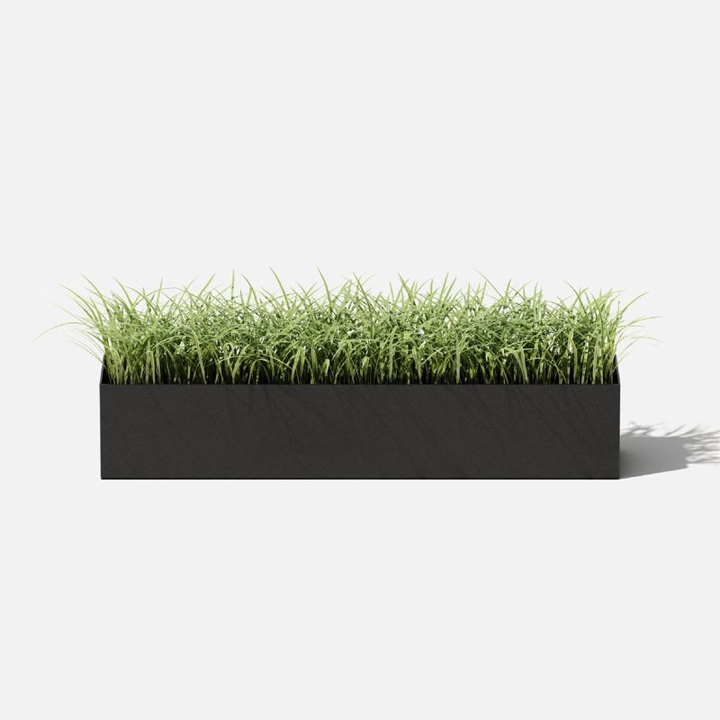 Geo Series Galvanized Steel Planter Box
