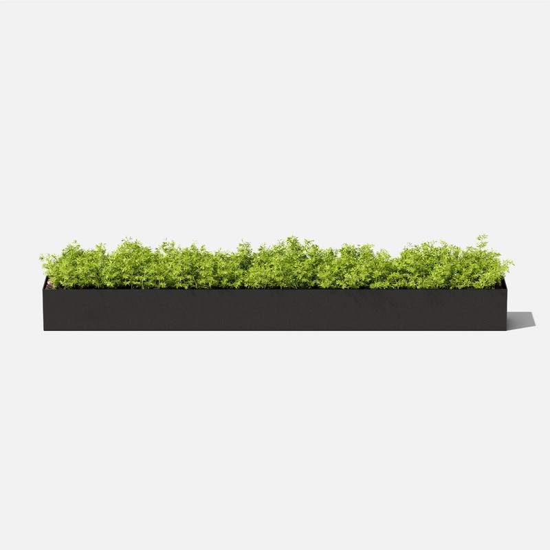 Geo Series Galvanized Steel Planter Box