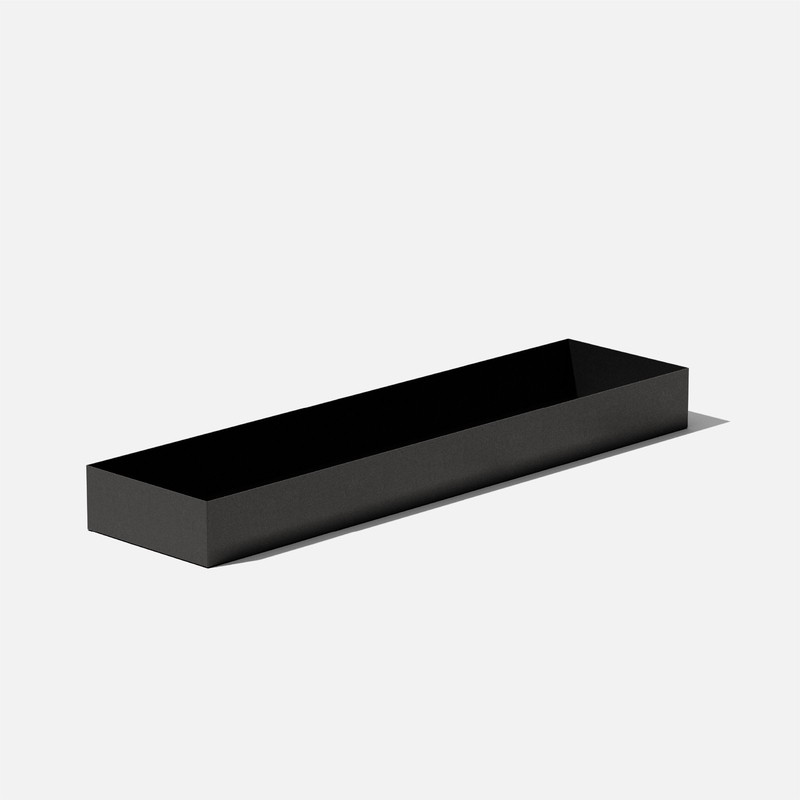 Geo Series Galvanized Steel Planter Box