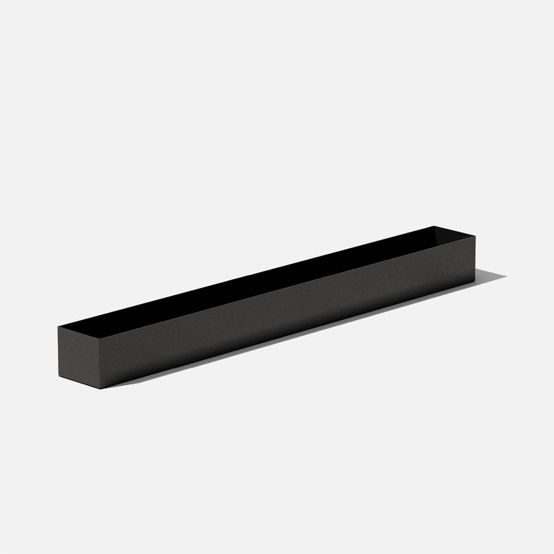 Geo Series Galvanized Steel Planter Box