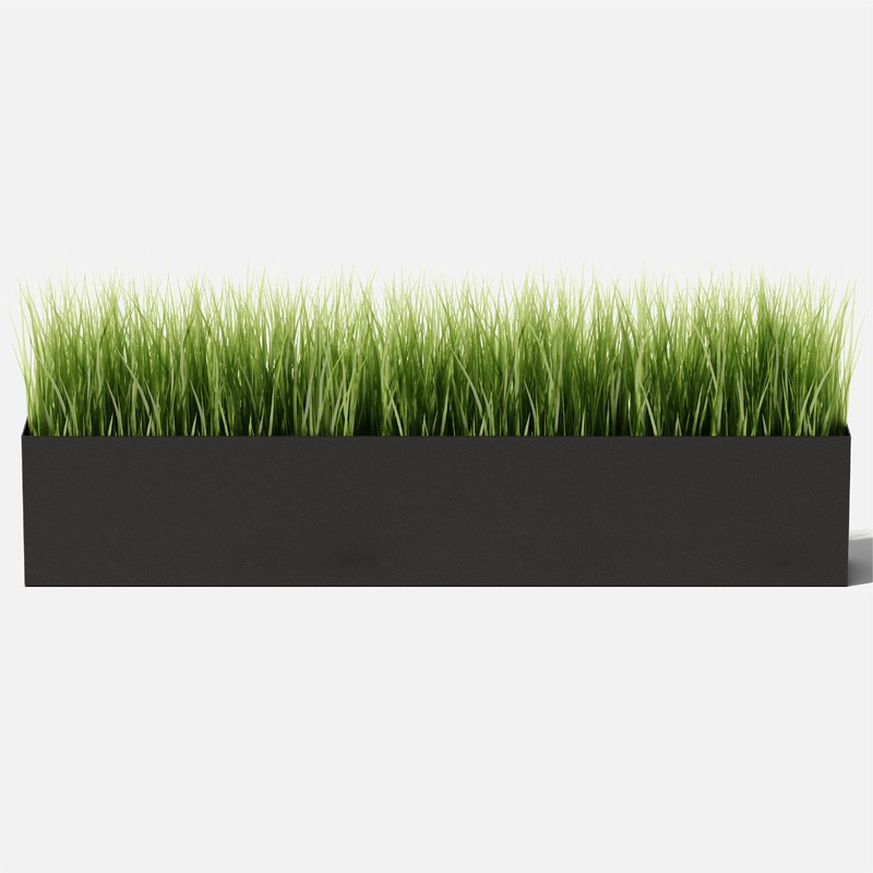 Geo Series Galvanized Steel Planter Box