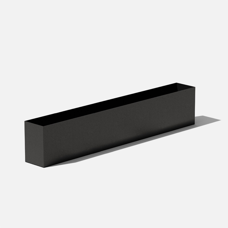 Geo Series Galvanized Steel Planter Box