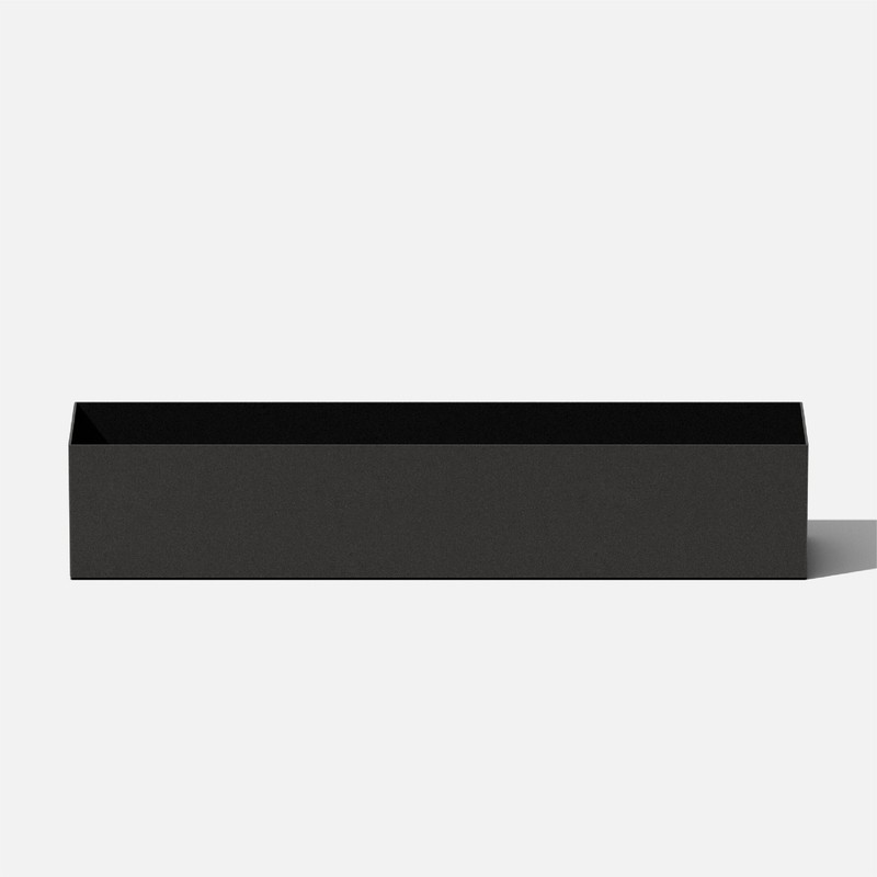 Geo Series Galvanized Steel Planter Box