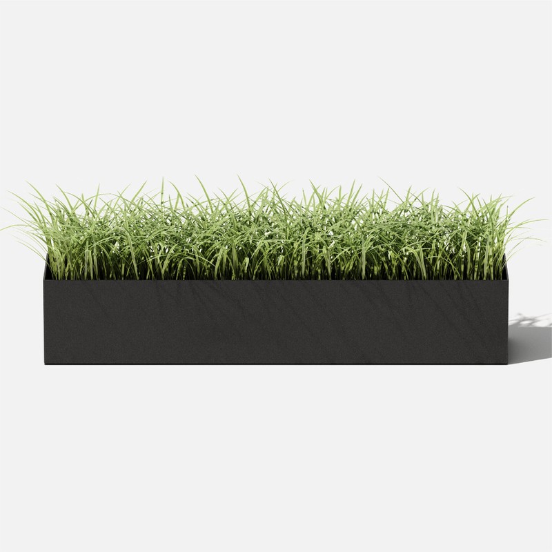 Geo Series Galvanized Steel Planter Box