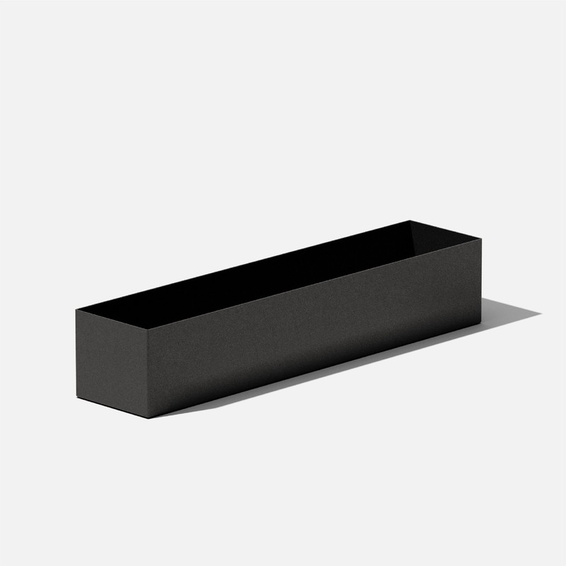 Geo Series Galvanized Steel Planter Box