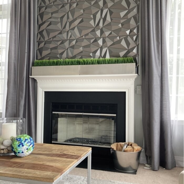 Geo Series Galvanized Steel Planter Box