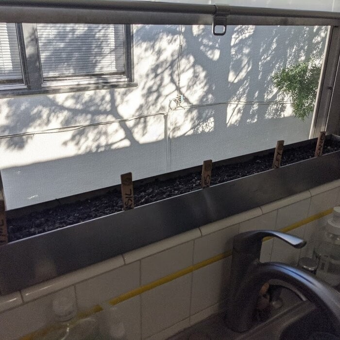 Geo Series Galvanized Steel Planter Box