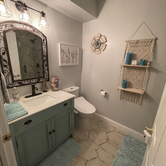 Gertrud 36" W x 21.75" D x 34" H Single Bathroom Vanity Set