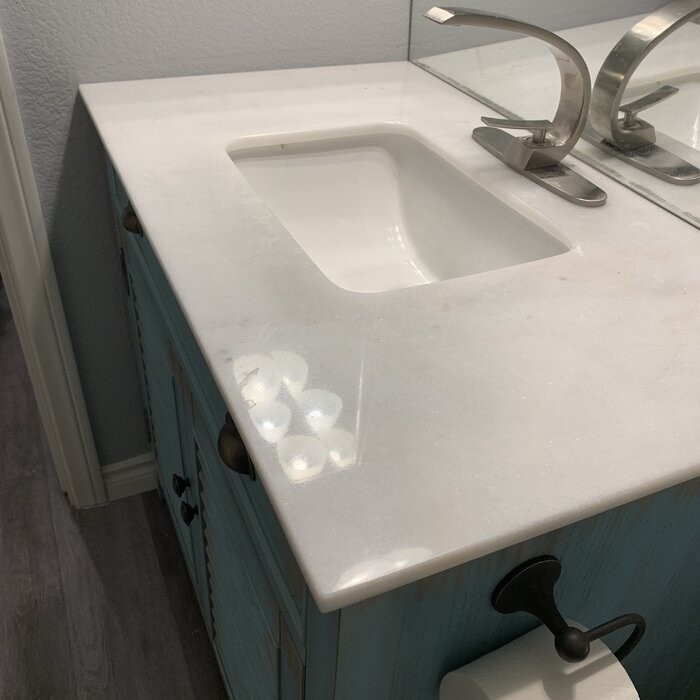 Gertrud 36" W x 21.75" D x 34" H Single Bathroom Vanity Set