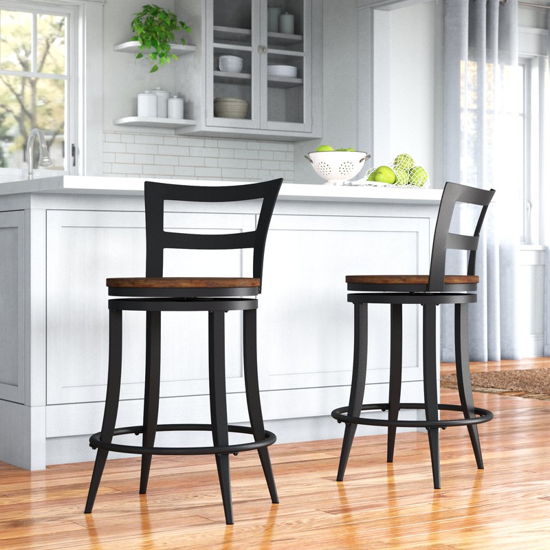Giana Swivel 24" Counter Stool