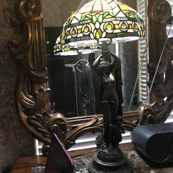 Goddess 26.5" Metallic Buffet Lamp