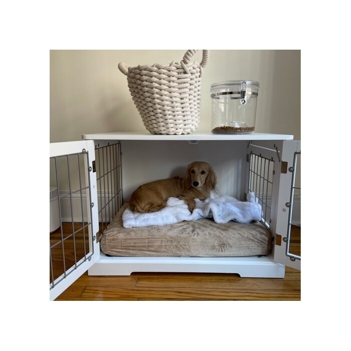 Goetz Wood and Wire Design Medium Pet Crate