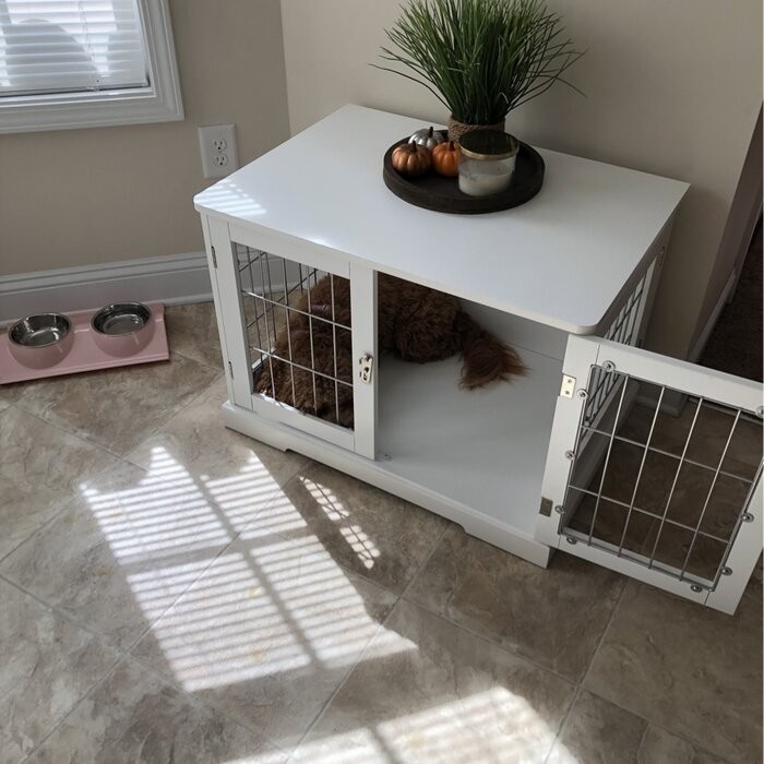 Goetz Wood and Wire Design Medium Pet Crate