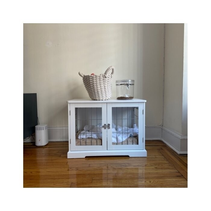 Goetz Wood and Wire Design Medium Pet Crate