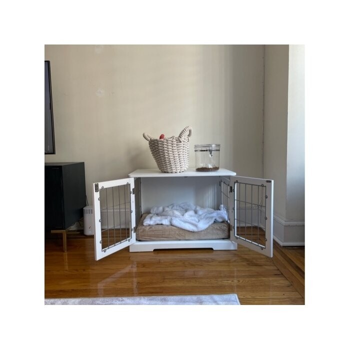 Goetz Wood and Wire Design Medium Pet Crate
