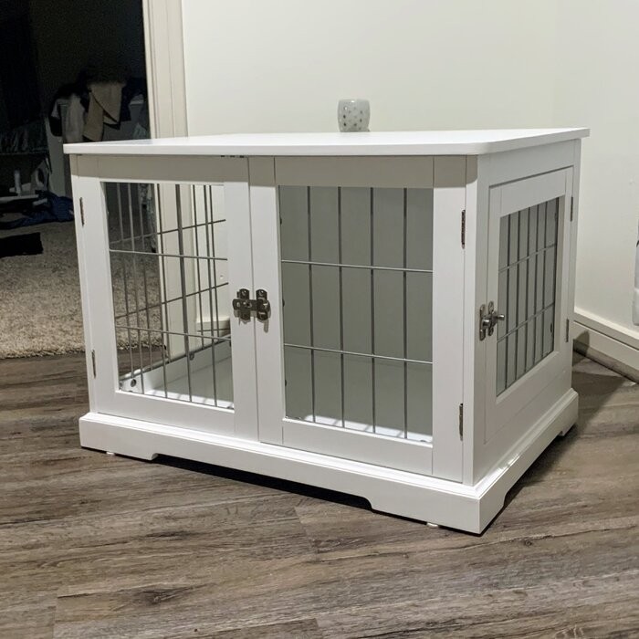 Goetz Wood and Wire Design Medium Pet Crate