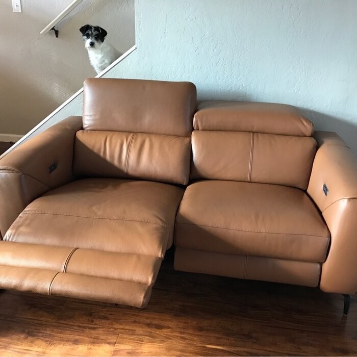 Gonsalez 70'' Square Arm Reclining Loveseat
