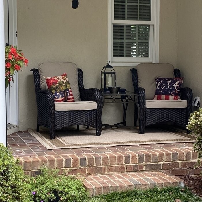 Gretna Patio Chair with Cushions