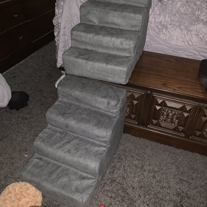 Grommit High Density Foam 4 Step Pet Stair