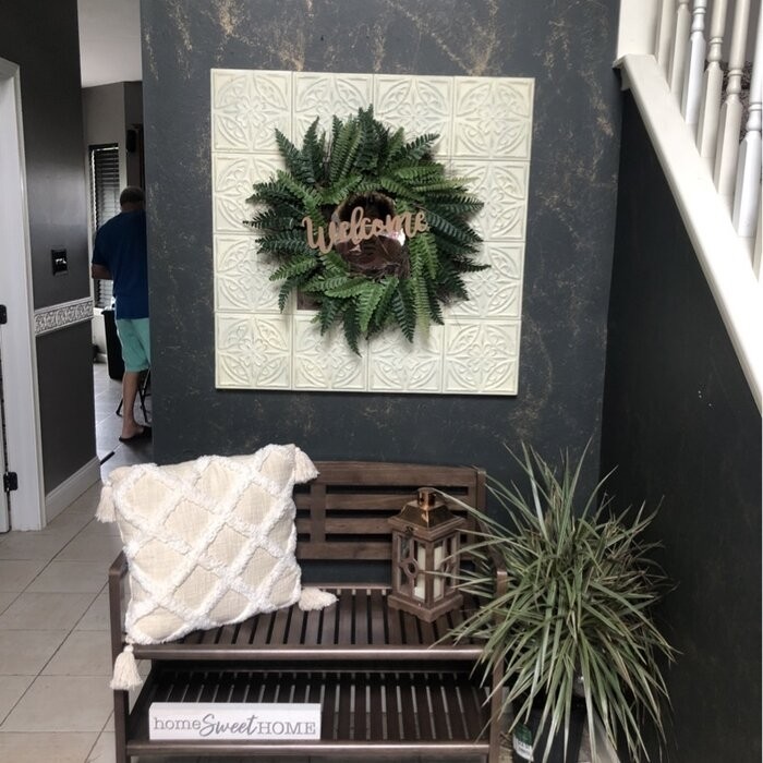Hales Wood Shelves Storage Bench